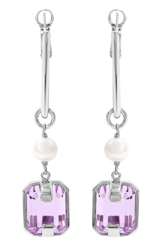 Серьги Crystalline Jewellery 380WA Сиреневый 380WA