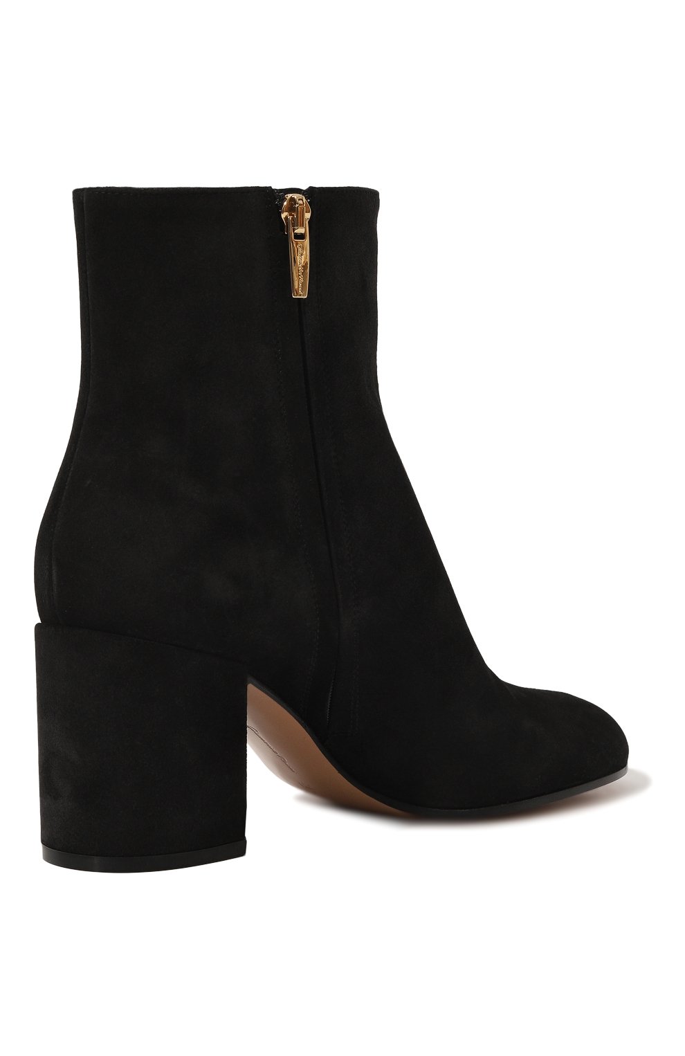 Замшевые ботильоны GIANVITO ROSSI, арт. G73052.70RIC.SUENER0, фото 5