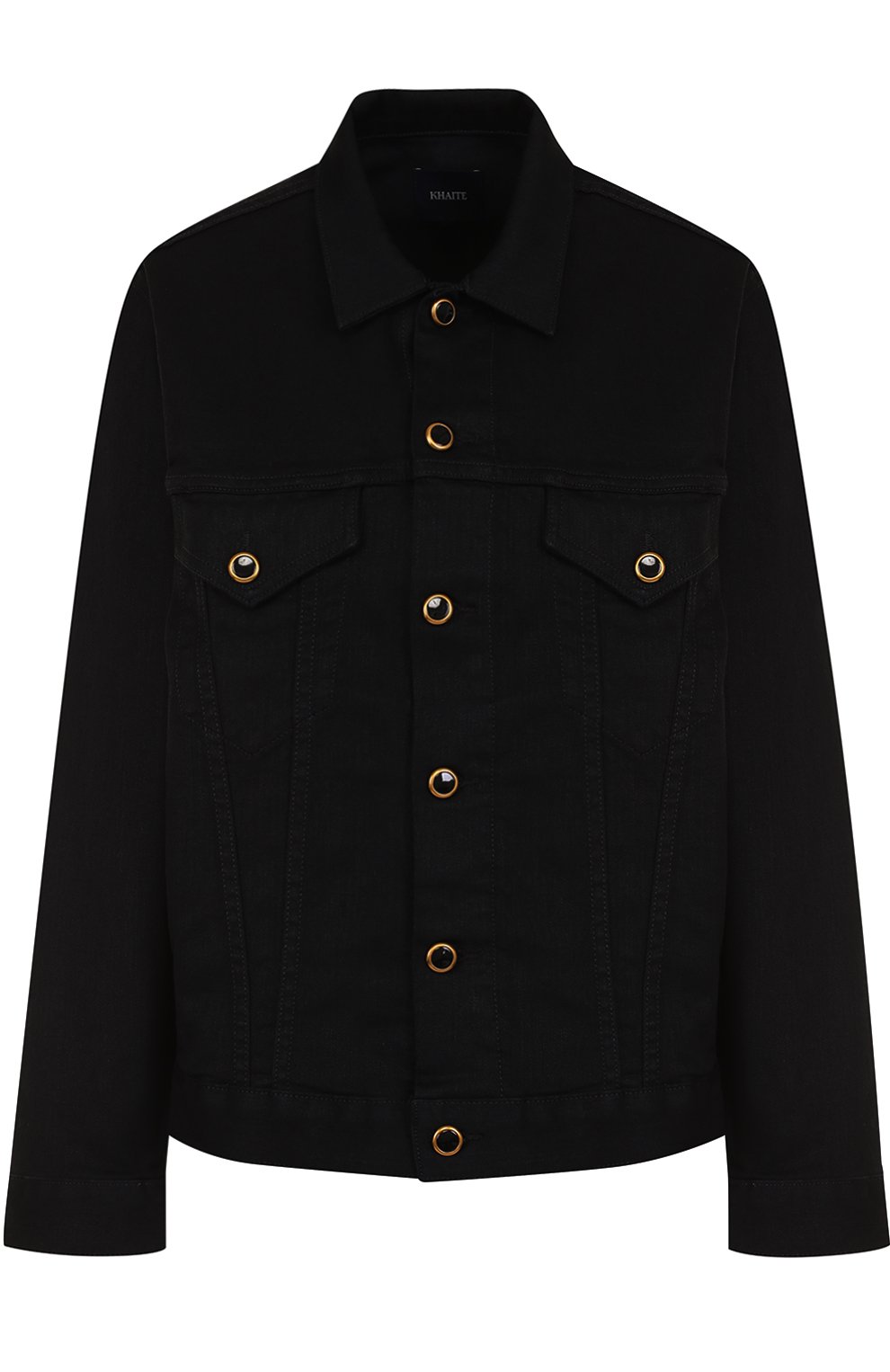 Джинсовая куртка прямого кроя KHAITE, арт. 1005-002/W900, фото 1