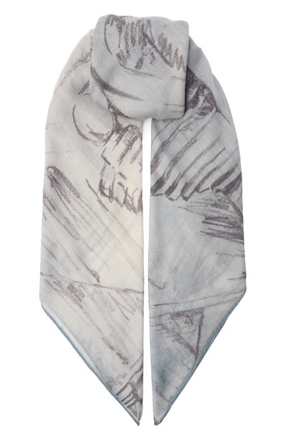 Женская кашемировая шаль KITON, арт. D59767K0943F05