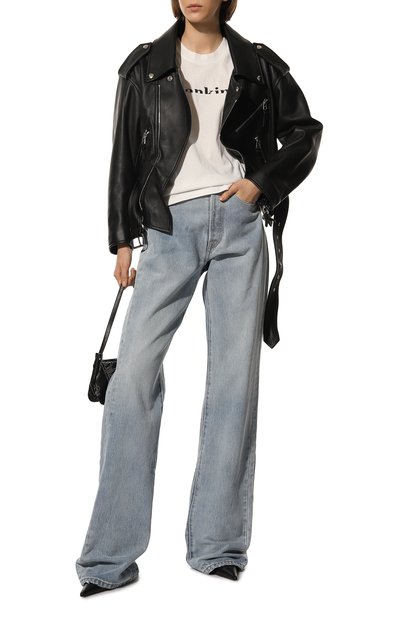 Хлопковая футболка 7 FOR ALL MANKIND, арт. JSLL97000W, фото 2
