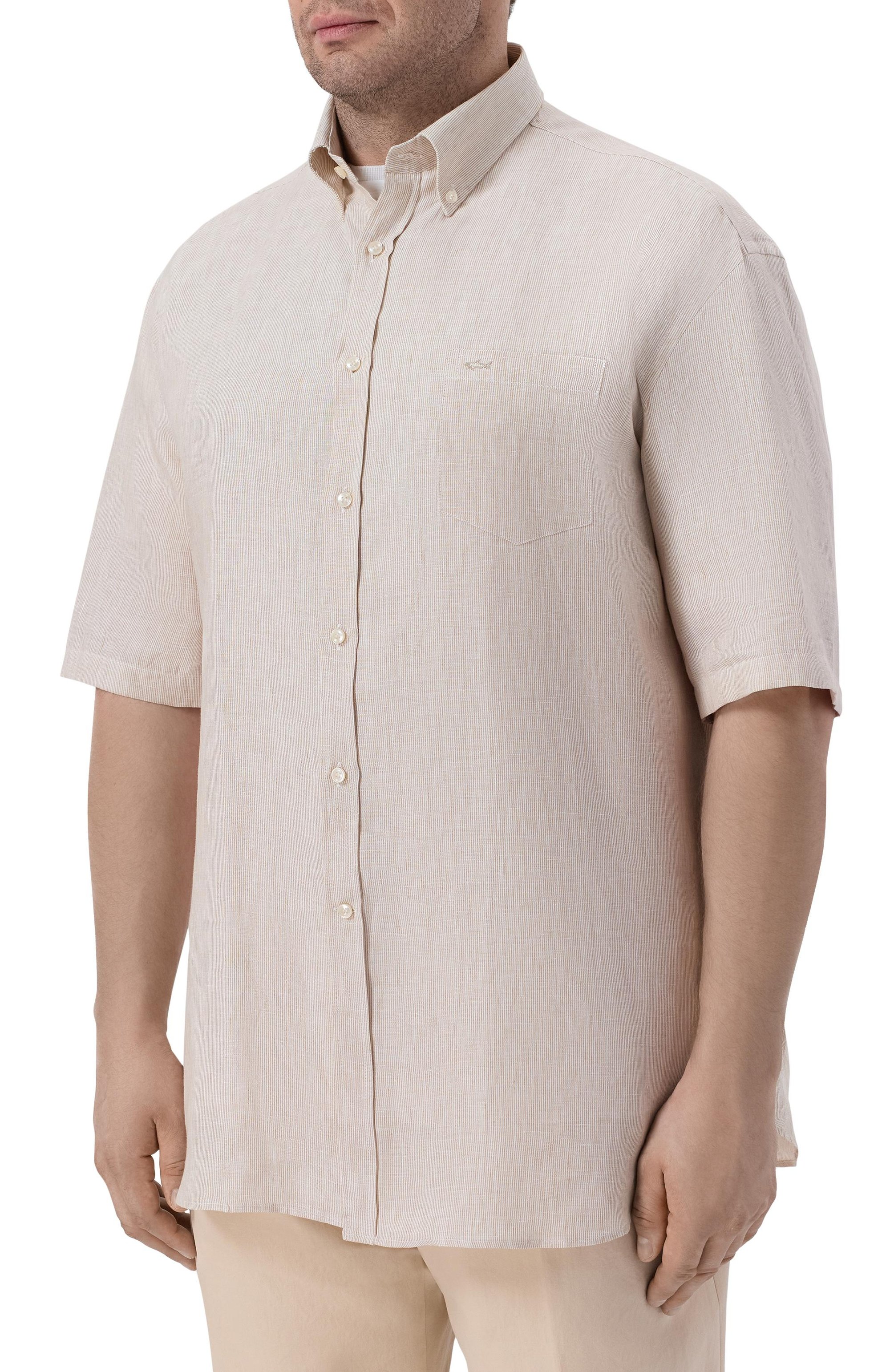 Льняная рубашка PAUL&SHARK, арт. 26413157, фото 3