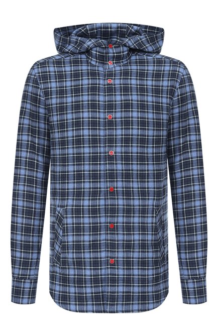 Мужская хлопковая рубашка KITON, арт. UMCMARH0865005