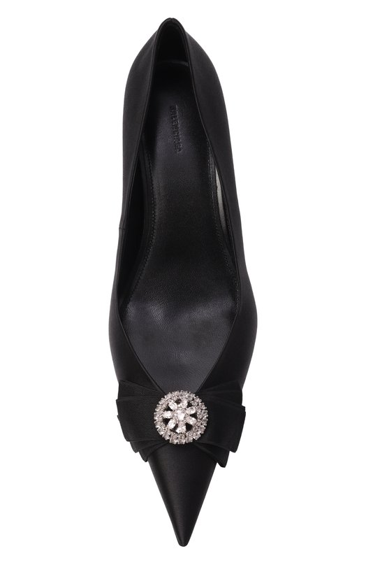 Текстильные туфли Avenue Palazzo 90 Balenciaga 854054/W1WM1 Чёрный  854054/W1WM1 Фото 6