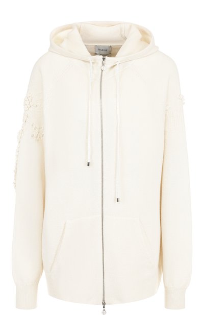 Кашемировый кардиган на молнии с капюшоном BARRIE, арт. W17C55275, фото 1