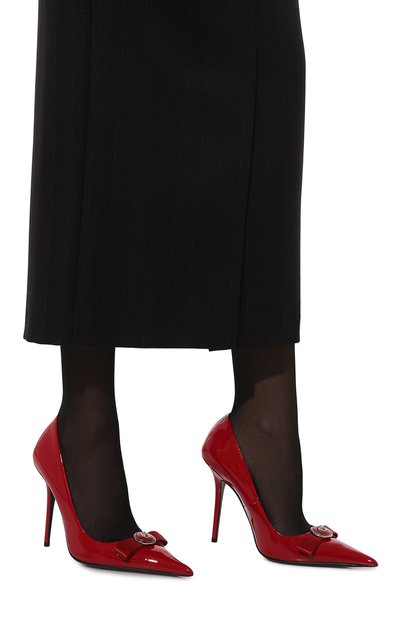 Кожаные туфли gianni ribbon 110 VERSACE, арт. 1012494/1A08983, фото 3