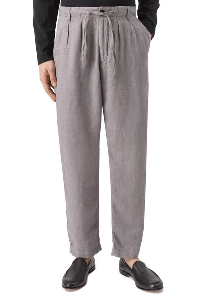 Льняные брюки HANNES ROETHER, арт. PA21PER.6048/, фото 3