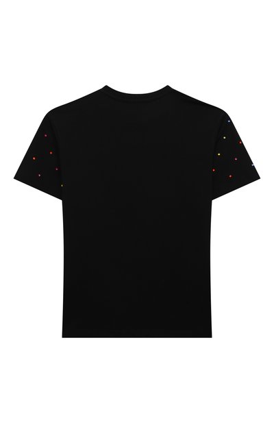 Хлопковая футболка MSGM KIDS, арт. F3MSJGTH085, фото 2