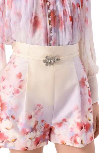 Шорты из шелка и хлопка ZIMMERMANN, арт. 2355AR251, фото 5