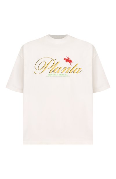 Женская хлопковая футболка PLANTA ROSA, арт. PR/T02/ASCEND-GLOW/300VELVET