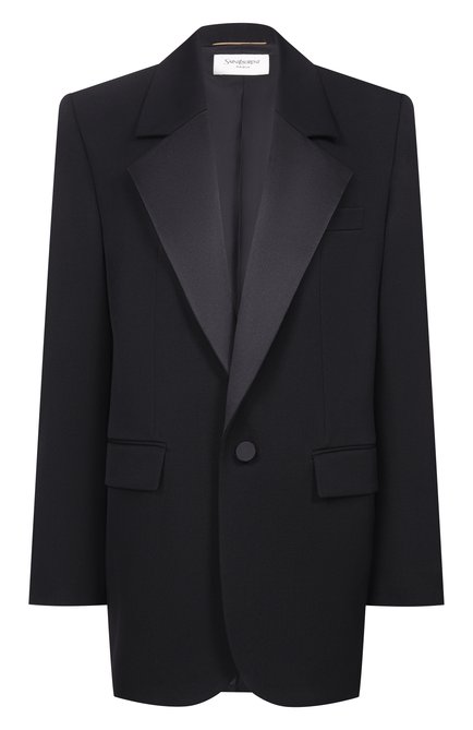 Женский шерстяной жакет SAINT LAURENT, арт. 850923/Y7E63