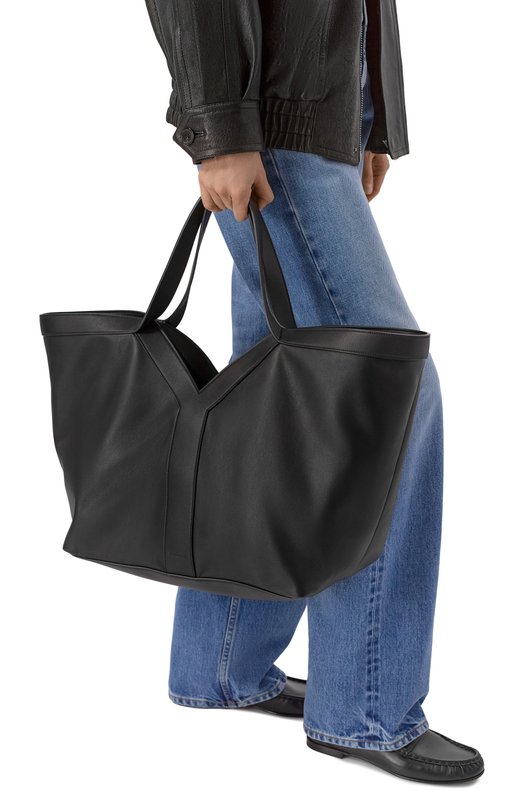 Сумка-тоут Y medium Saint Laurent 817602/AAEB3 Чёрный  817602/AAEB3 Фото 2