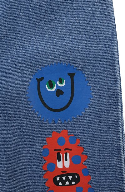 Джинсы STELLA MCCARTNEY синего цвета по цене 14950 руб., арт. TT6Q40, фото 3 Джинсы STELLA MCCARTNEY, арт. TT6Q40, фото 3