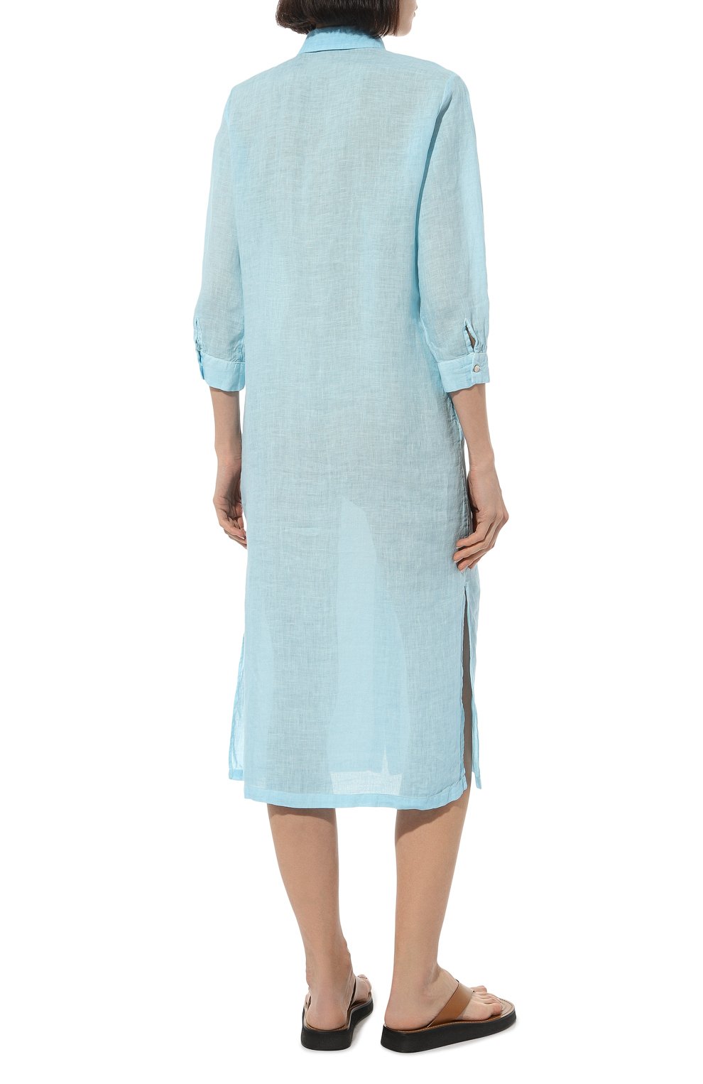 Льняное платье 120% LINO, арт. Y0W4759/B317/S00, фото 4