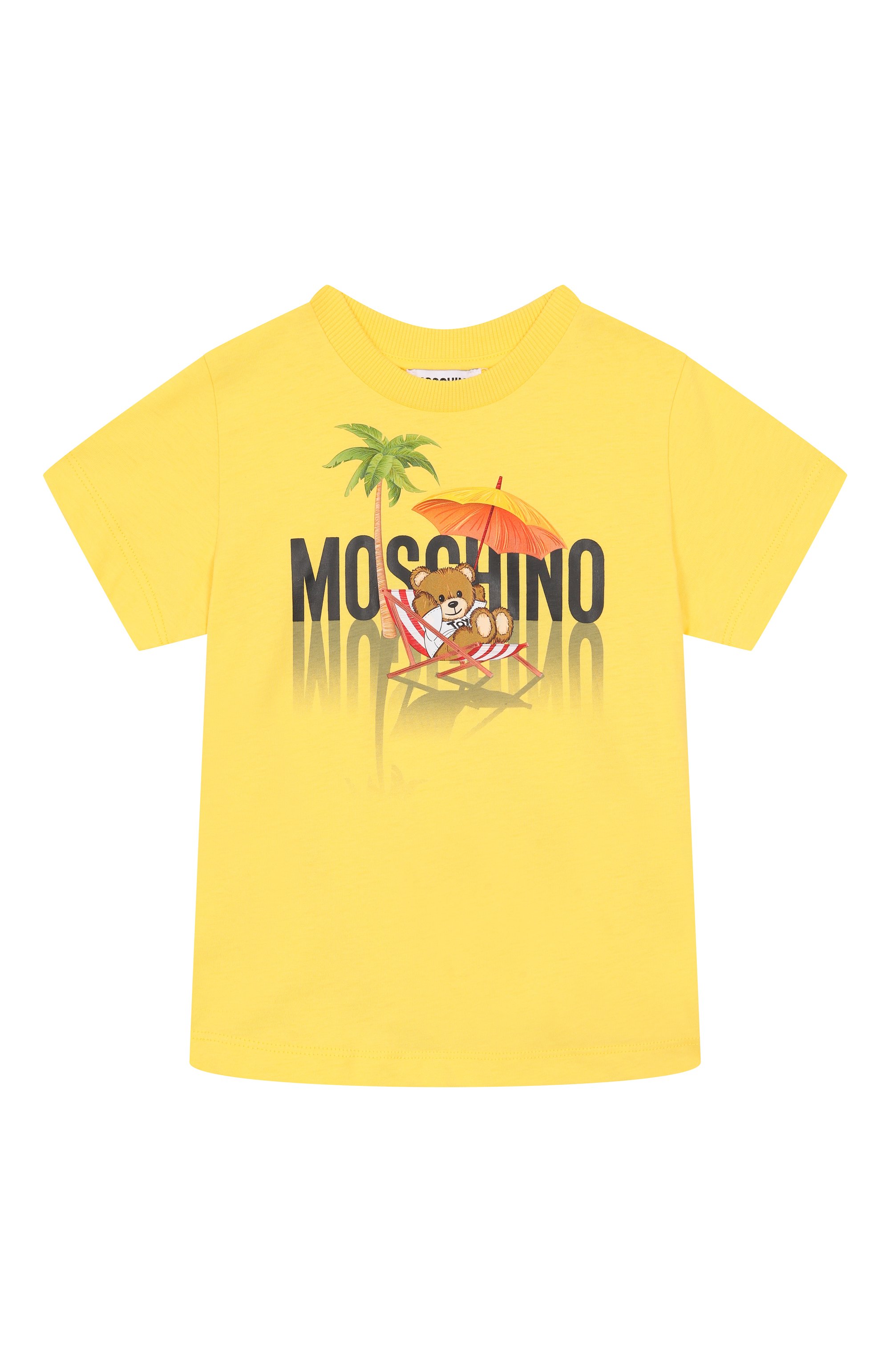 Хлопковая футболка MOSCHINO, арт. H7M04K/LAA01/4-8, фото 1