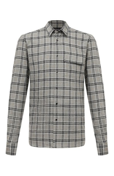 Мужская льняная рубашка KITON, арт. UMCBUBAH08816