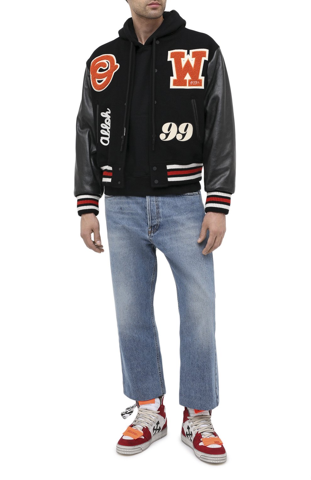 Комбинированные кеды off court 3.0 OFF-WHITE, арт. 0MIA065E20LEA0020125, фото 2