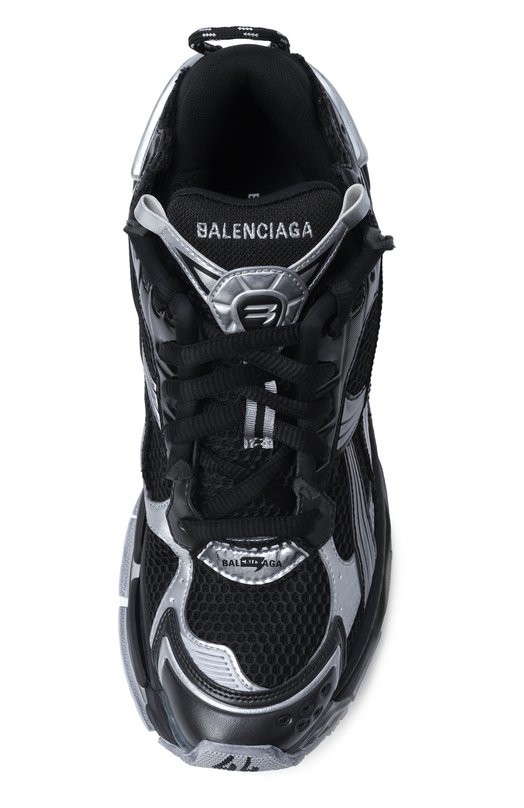 Комбинированные кроссовки Runner Balenciaga 772774/W3RMU Чёрный  772774/W3RMU Фото 6
