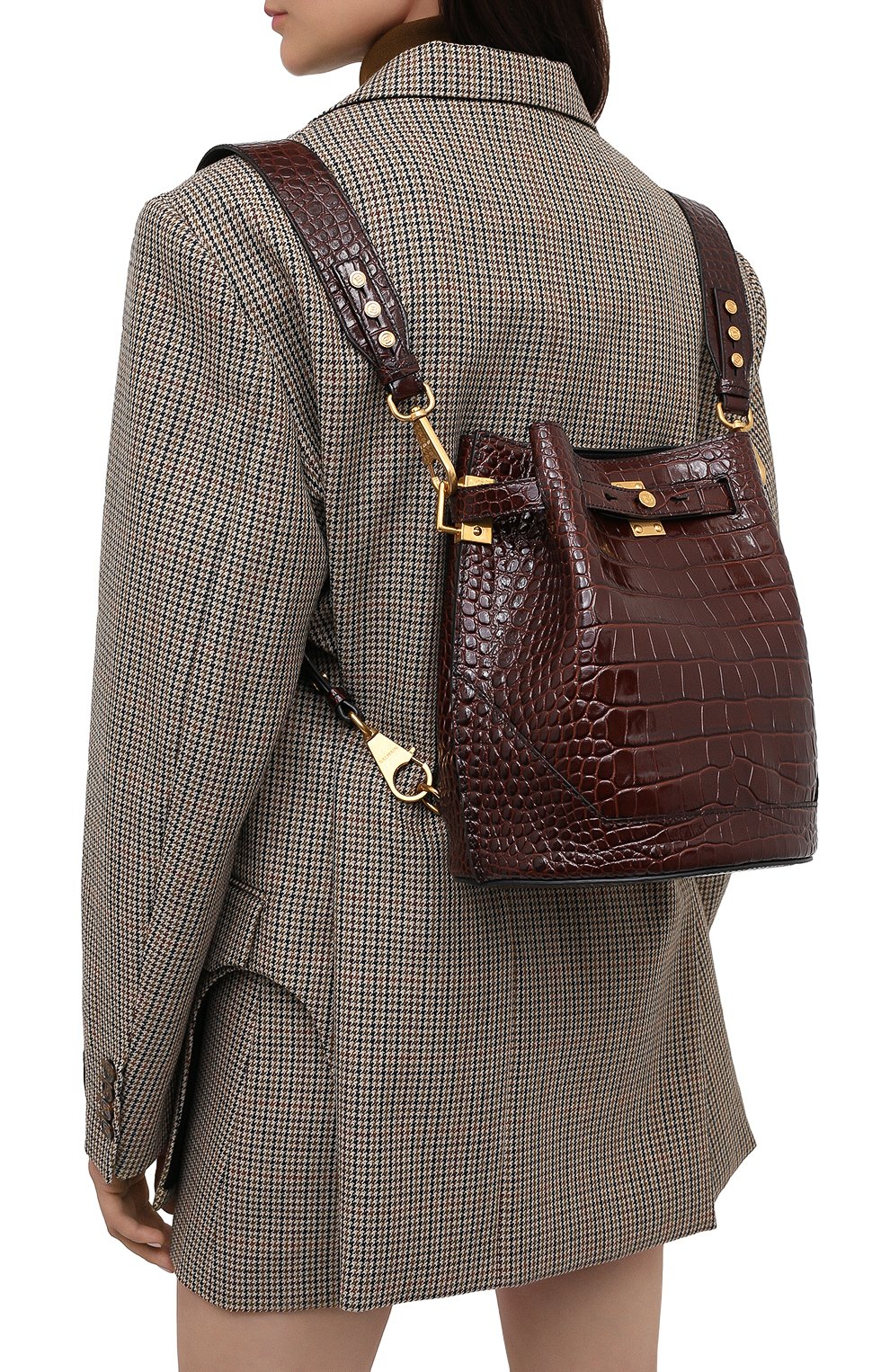 Сумка b-belted 27 BALMAIN, арт. UN0S569/LVCW, фото 2