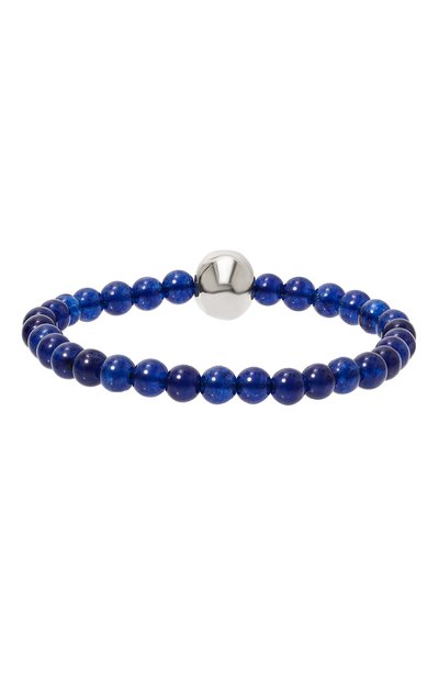 Браслет ALEXANDER MCQUEEN синего цвета по цене 33600 руб., арт. 706979 1AAIX, фото 3 Браслет ALEXANDER MCQUEEN, арт. 706979 1AAIX, фото 3