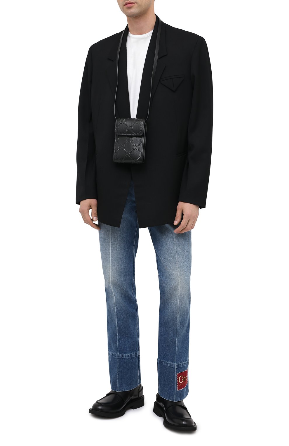 Кожаная сумка GUCCI, арт. 625571/1W3AN, фото 2