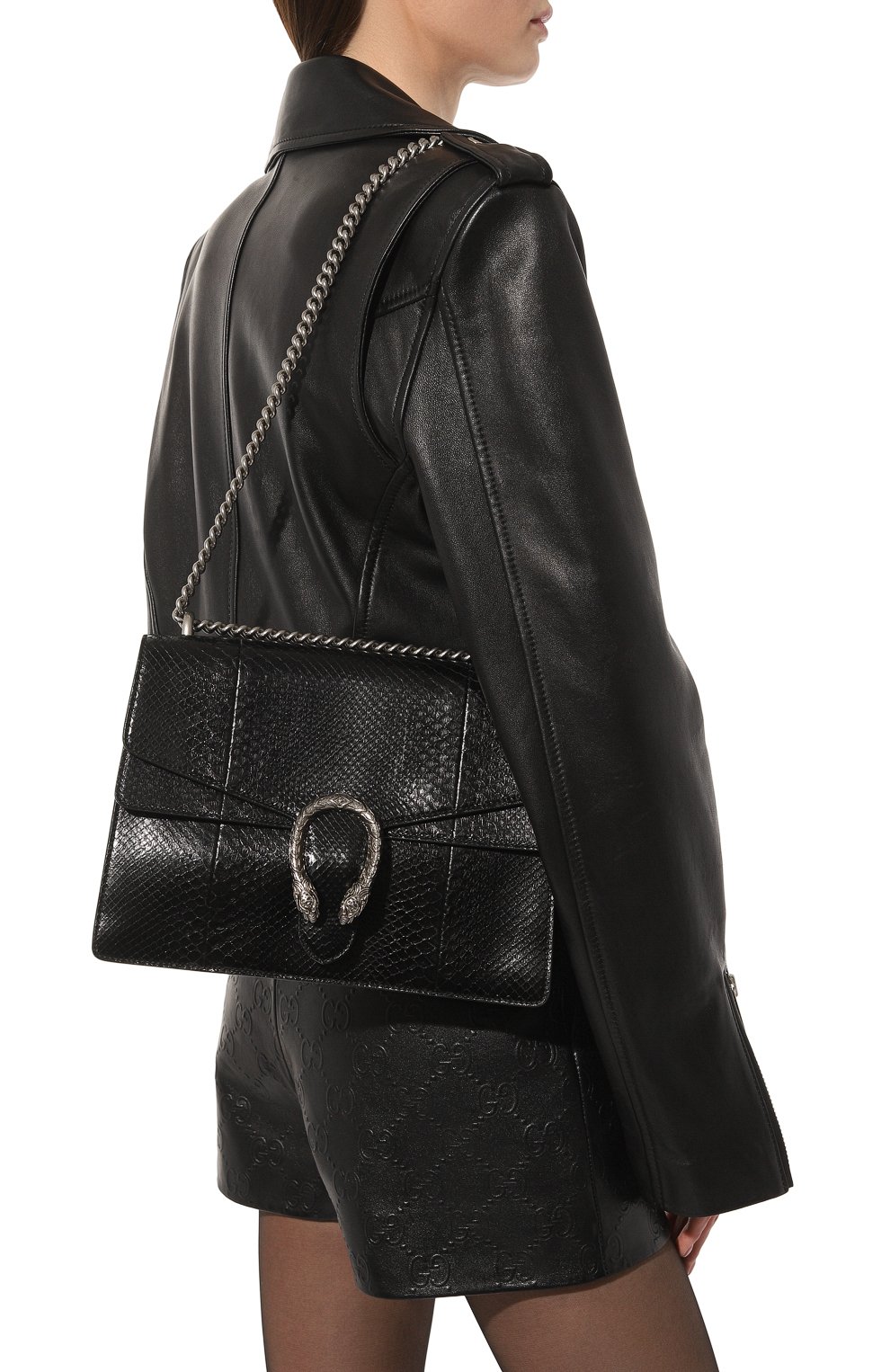 Сумка dionysus small из кожи питона GUCCI, арт. 400235 E3K0N, фото 2