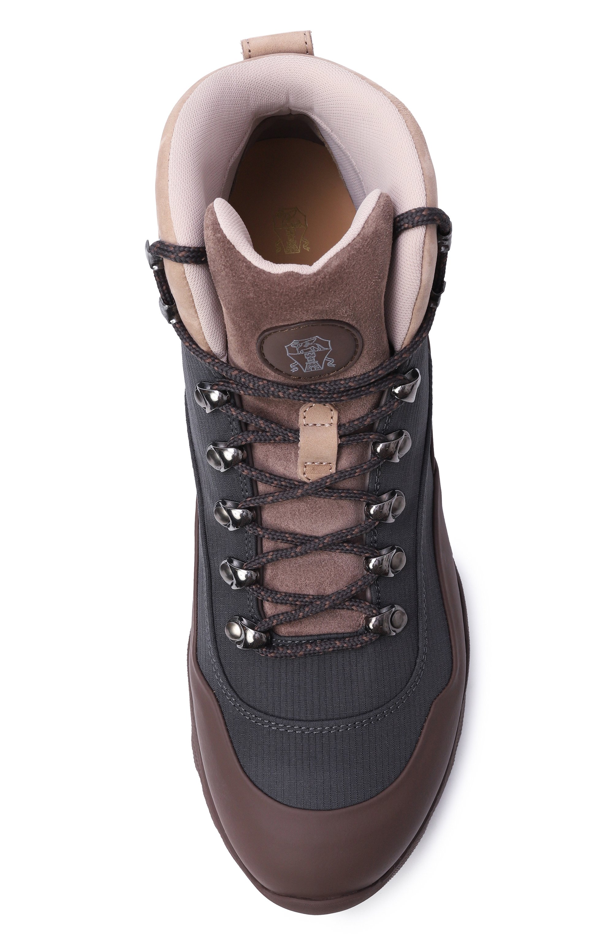 Комбинированные хайкеры BRUNELLO CUCINELLI, арт. MZUWHRI339, фото 6