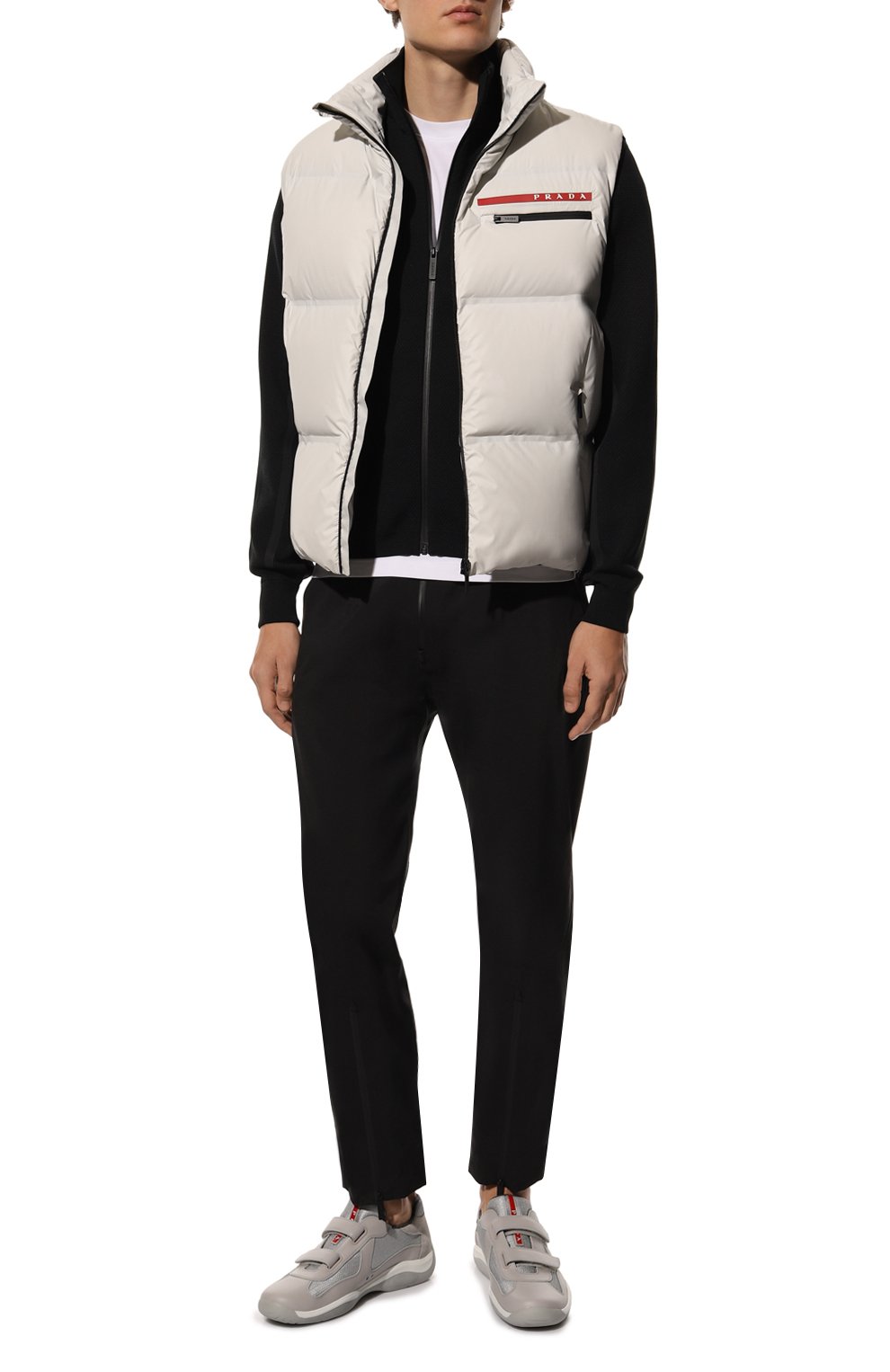 Пуховый жилет PRADA, арт. SGB275-1T2Y-F0K74-192, фото 2