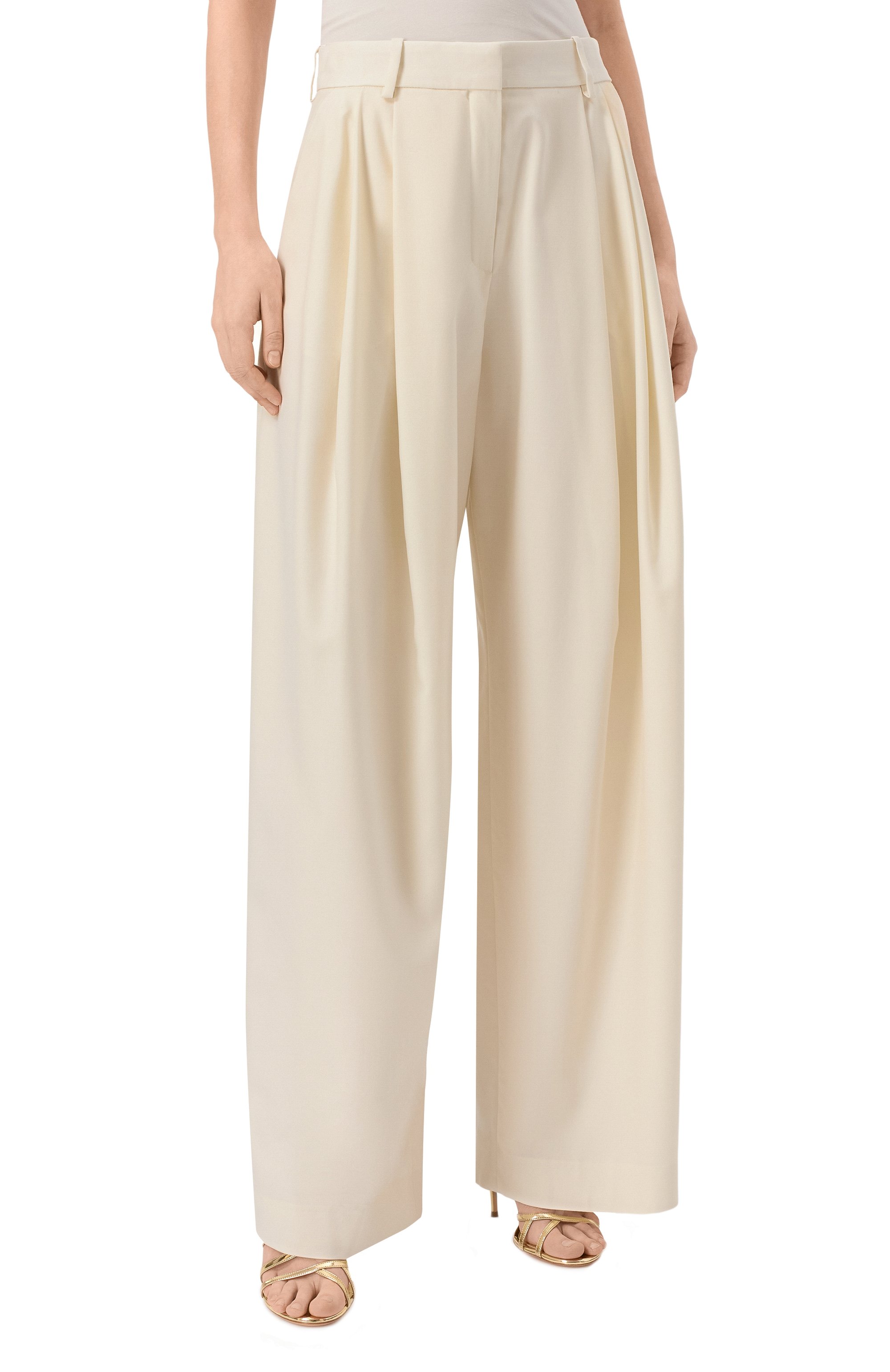 Шерстяные брюки NINA RICCI, арт. 25PCPA002/WV0322, фото 3