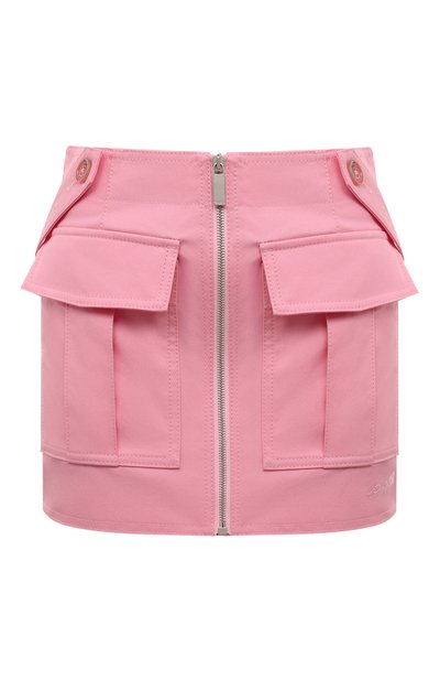 Женская хлопковая юбка OFF-WHITE, арт. 0WCY001F24FAB001