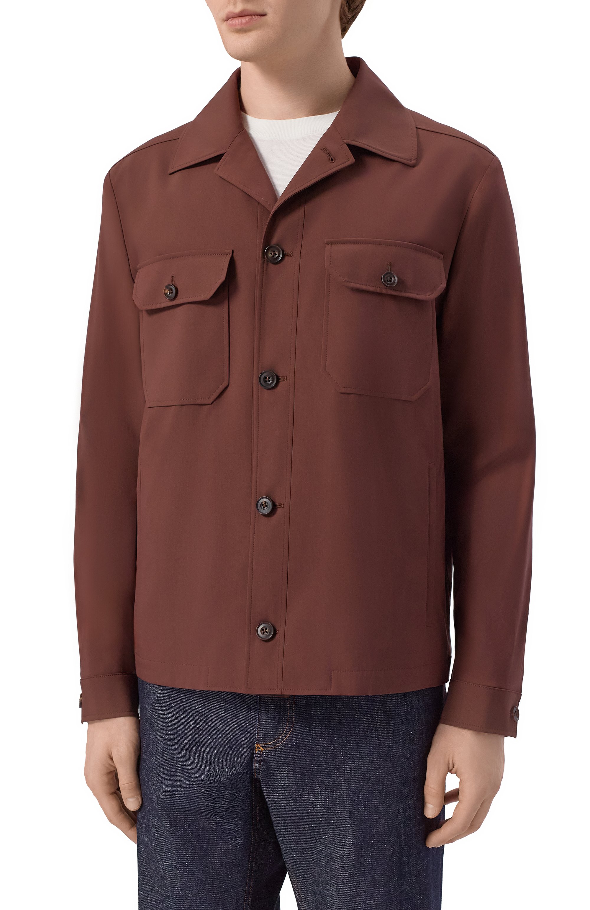  Шерстяная куртка-рубашка CORNELIANI, арт. 27LI23/2718523, фото 3