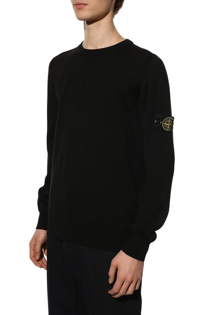 Хлопковый джемпер STONE ISLAND, арт. 7615540B2, фото 3