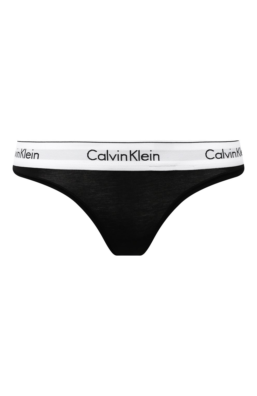 Трусы-стринги CALVIN KLEIN черного цвета по цене 2730 руб., арт. F3786E, фото 1 Трусы-стринги CALVIN KLEIN, арт. F3786E, фото 1