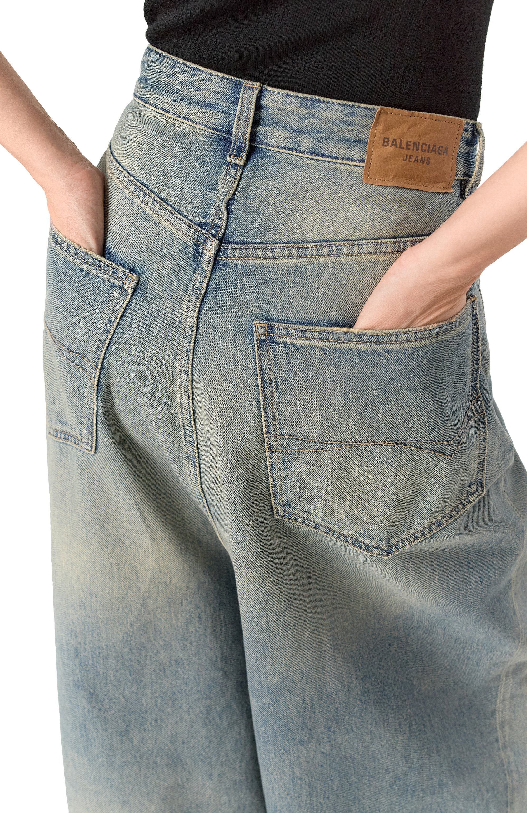 Джинсы BALENCIAGA, арт. 706652/TJW95, фото 5