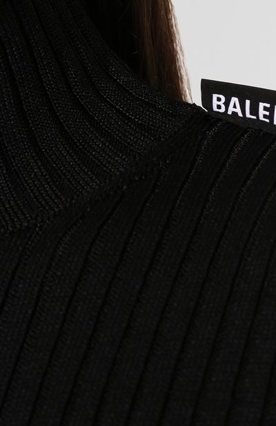 Платье-миди BALENCIAGA черного цвета по цене 78500 руб., арт. 576314/T5112, фото 5 Платье-миди BALENCIAGA, арт. 576314/T5112, фото 5