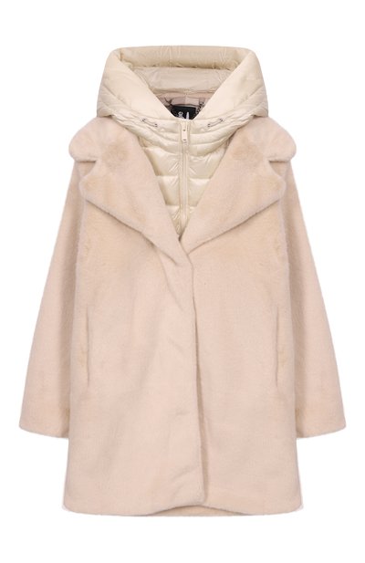 Пальто из экомеха BOMBOOGIE, арт. CG 6570 FSB5