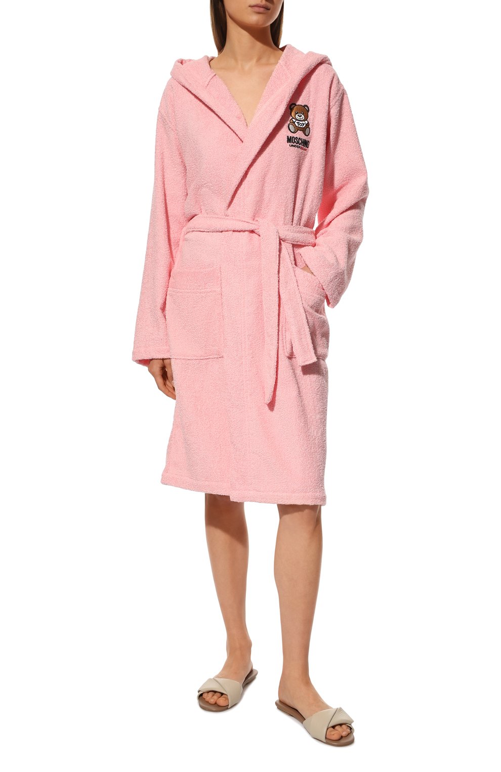 Хлопковый халат MOSCHINO, арт. A7302/5165, фото 3