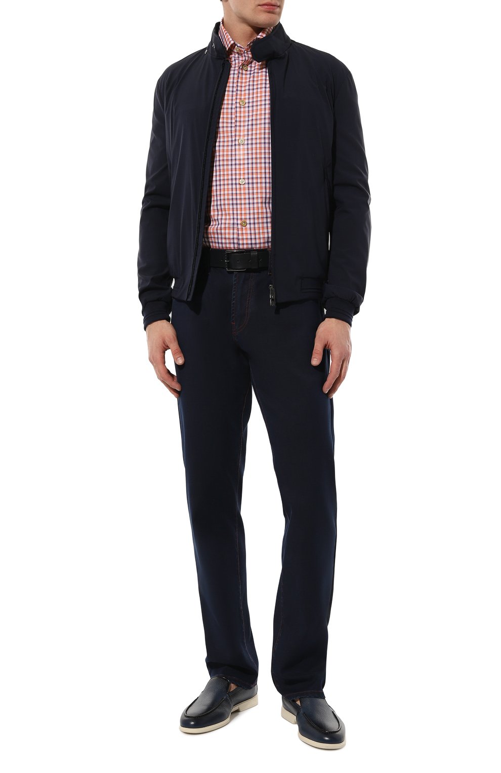 Хлопковая рубашка KITON, арт. UCIH08879, фото 2