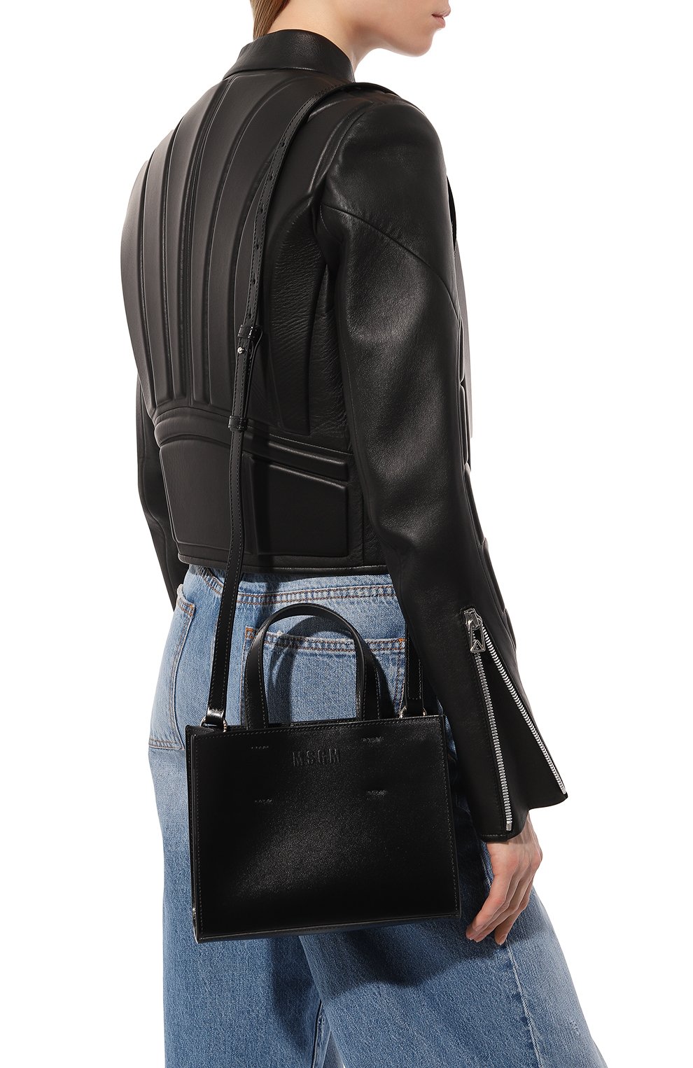 Сумка-тоут embossed MSGM, арт. 3441MDZ72 822, фото 3