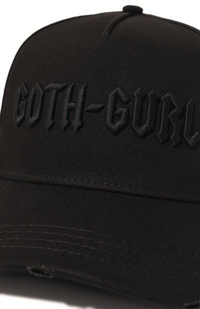 Хлопковая бейсболка DSQUARED2, арт. BCW0088 05C00001, фото 4