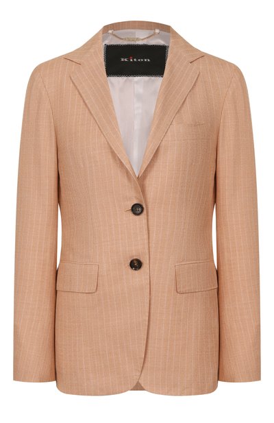 Женский жакет из кашемира и шелка KITON, арт. D58504K0605G