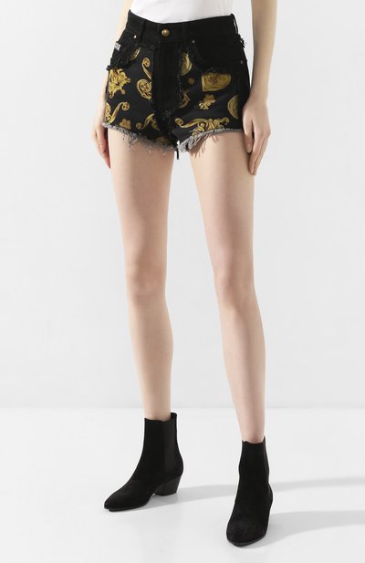 Джинсовые шорты VERSACE JEANS COUTURE, арт. A3HVB18G-VDM508/APD54, фото 3