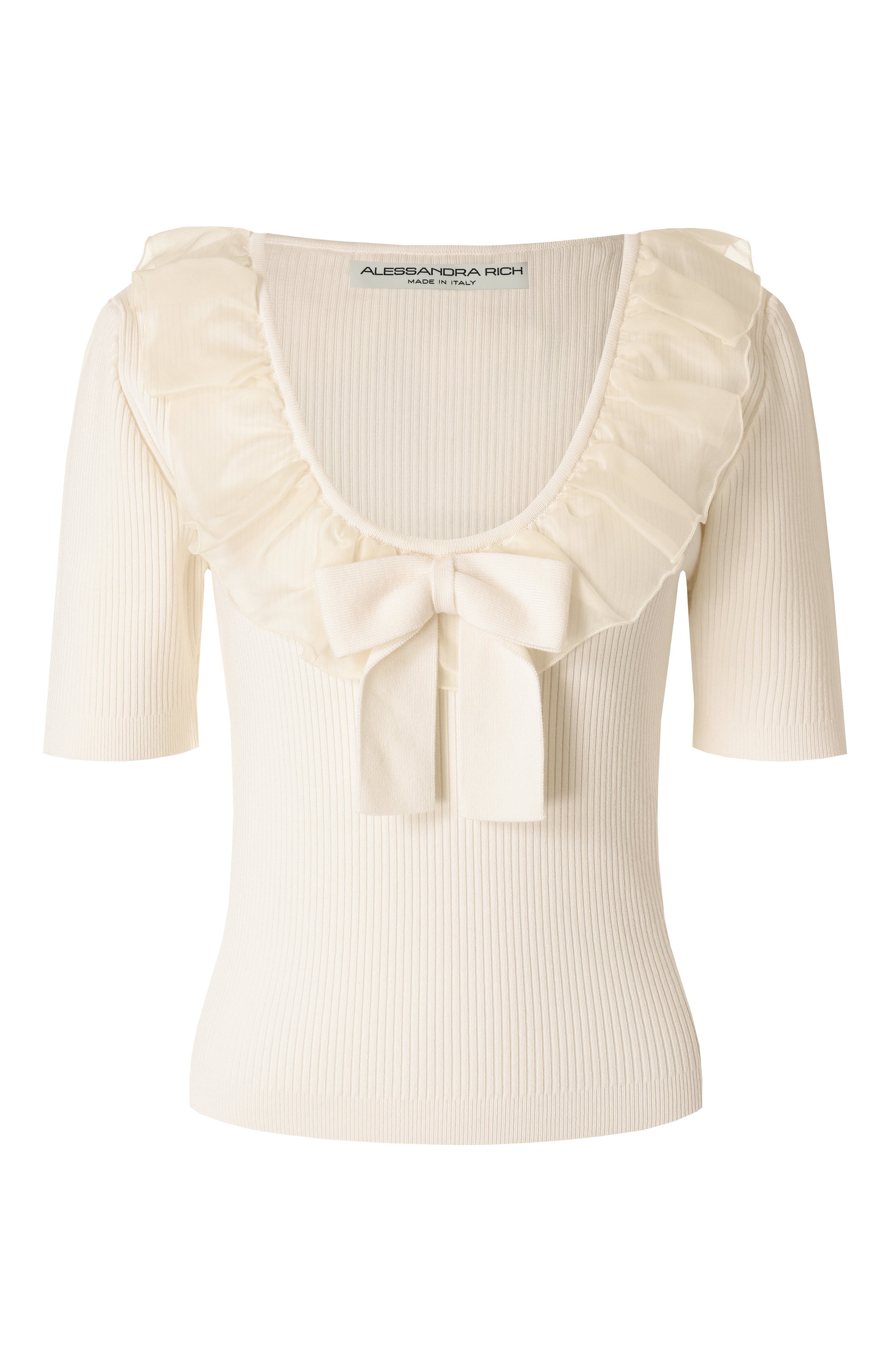 Пуловер из шерсти и кашемира ALESSANDRA RICH, арт. FABX4045-K4514, фото 1