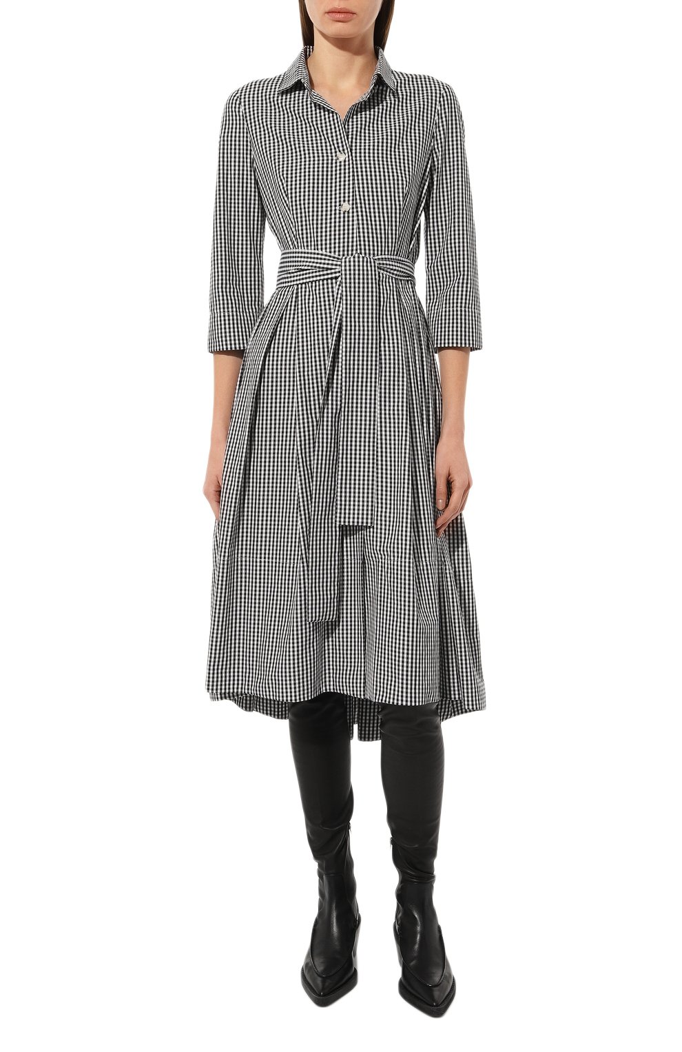 Хлопковое платье VICTORIA ANDREYANOVA, арт. TS-SS23-3664, фото 3