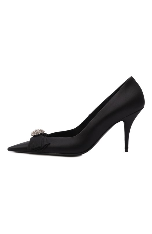 Текстильные туфли Avenue Palazzo 90 Balenciaga 854054/W1WM1 Чёрный  854054/W1WM1 Фото 4