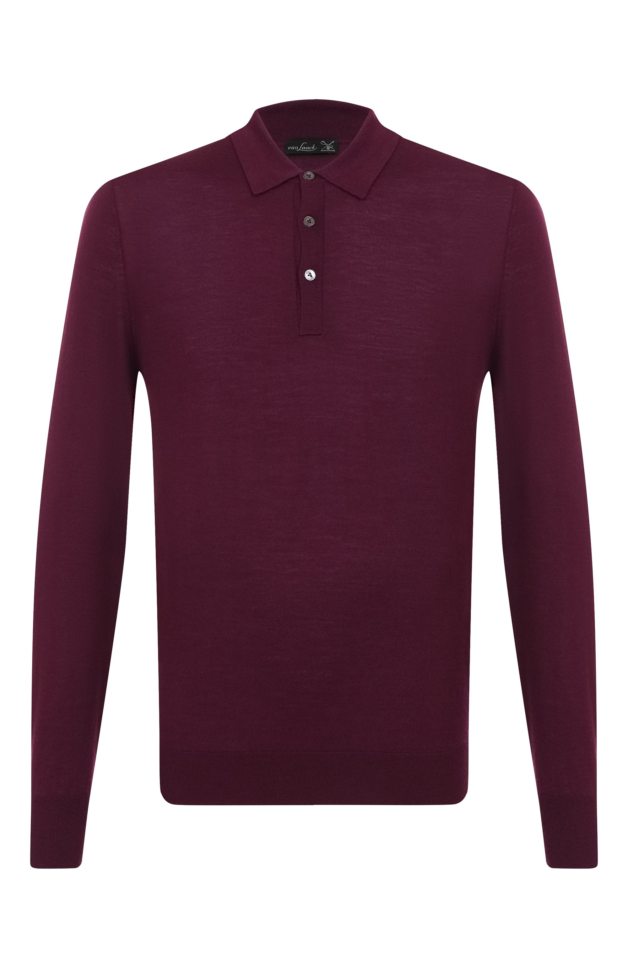 Шерстяное поло VAN LAACK фиолетового цвета по цене 28600 руб., арт. VL-SABRI-XX/S00173, фото 1 Шерстяное поло VAN LAACK, арт. VL-SABRI-XX/S00173, фото 1