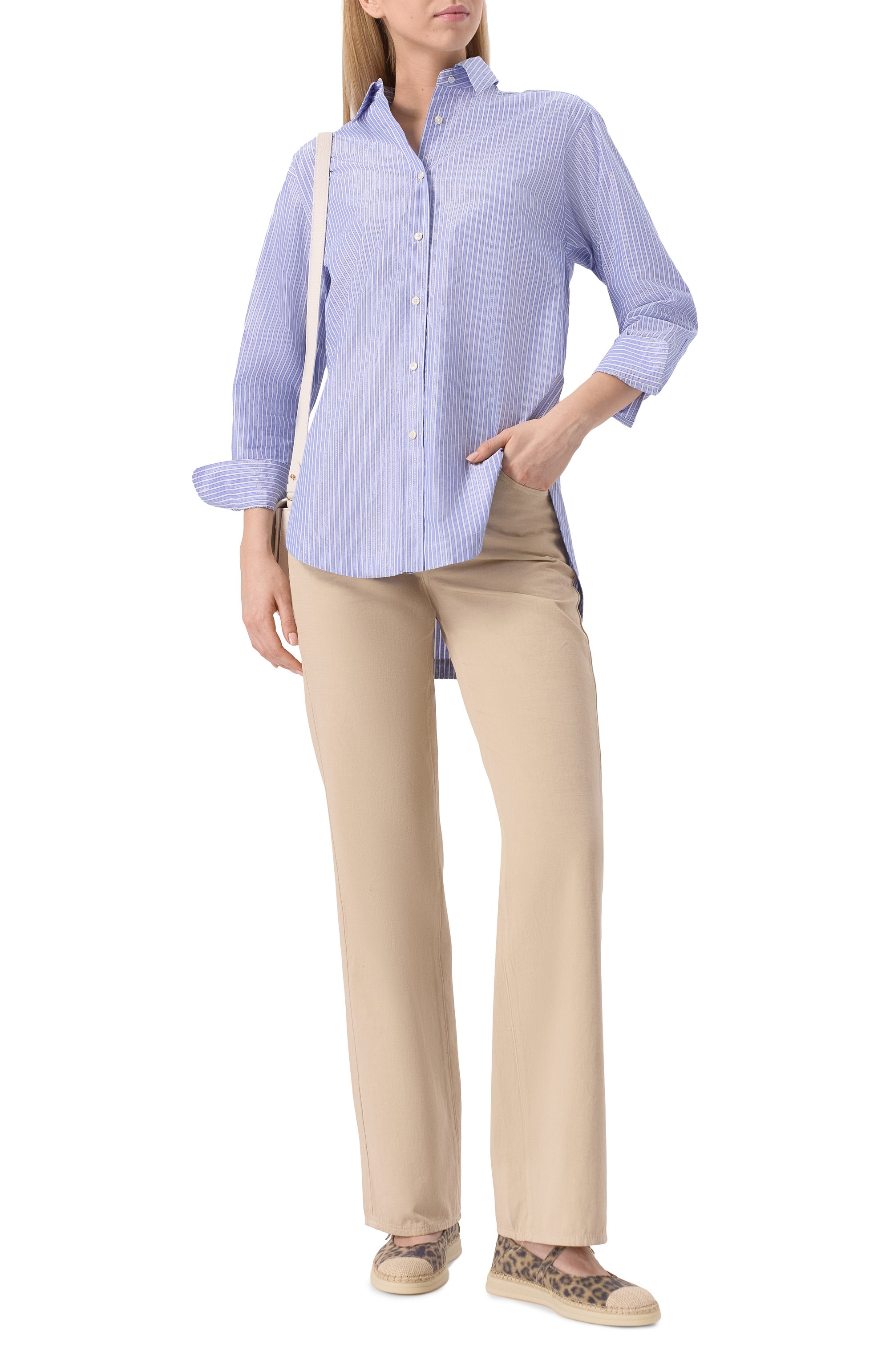 Хлопковая рубашка BOSS ORANGE, арт. 50531052, фото 2