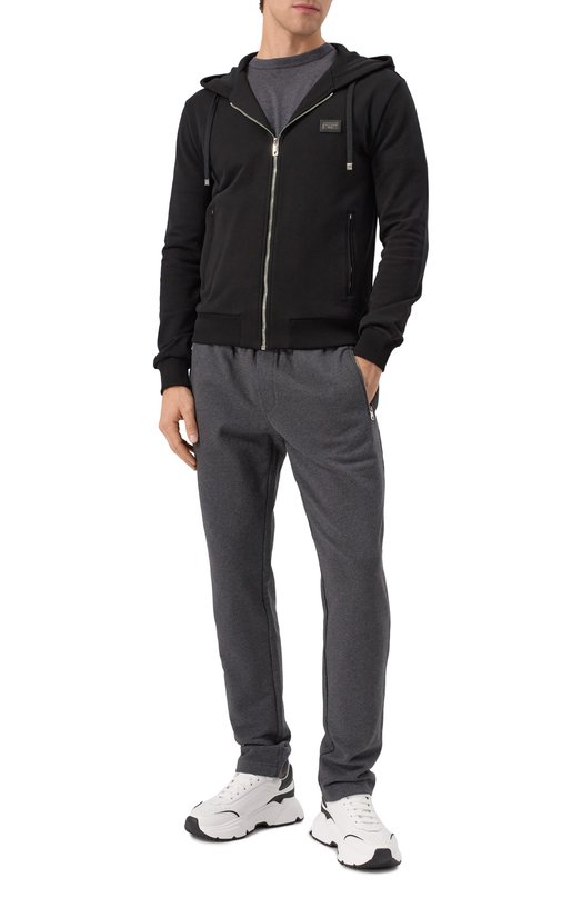Кожаные кроссовки Daymaster Dolce & Gabbana CS1791/AX589 Белый  CS1791/AX589 Фото 2