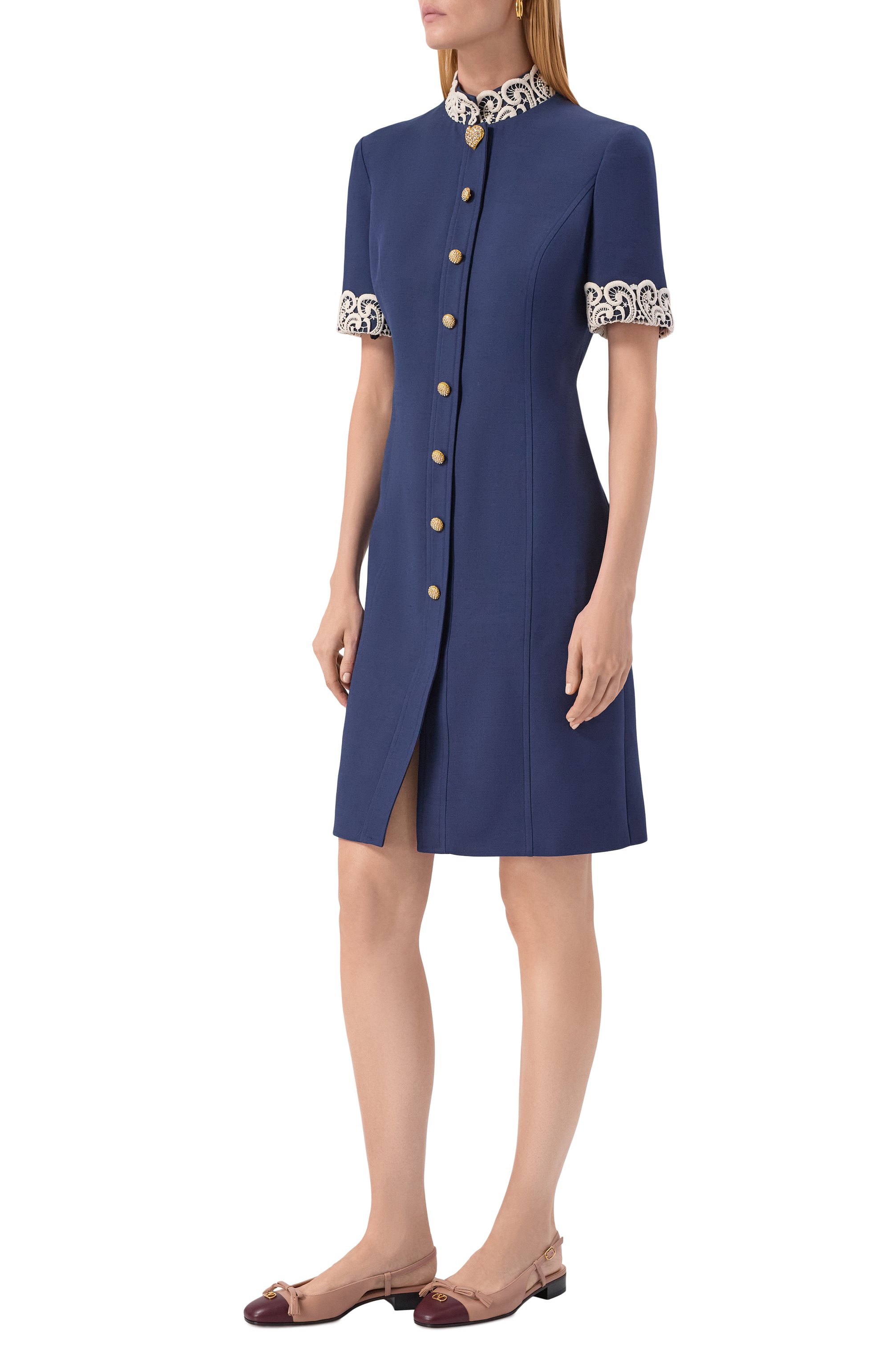 Кожаные балетки valet du roi VALENTINO, арт. 6W0S0MH0/DDT, фото 3