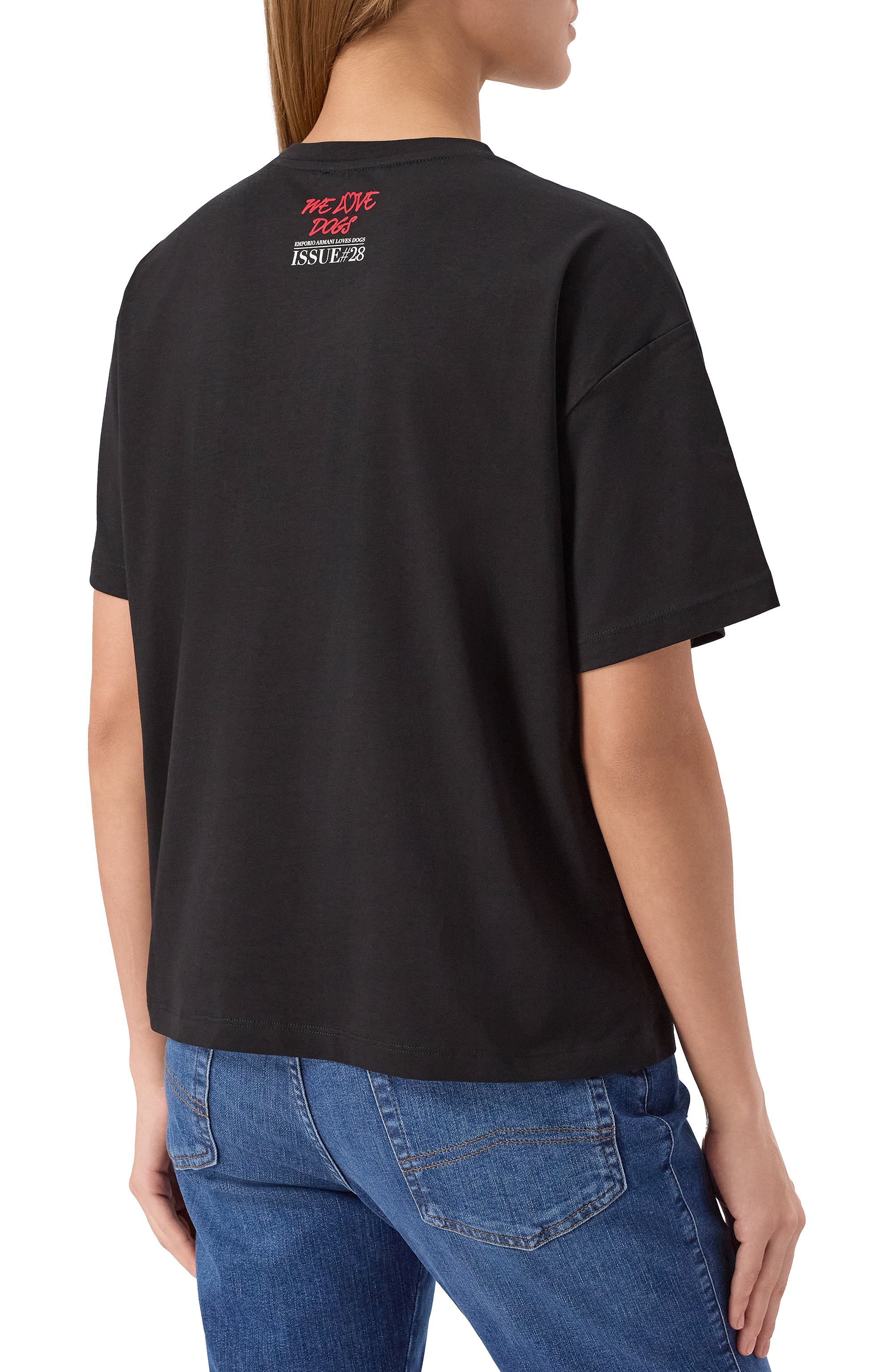 Хлопковая футболка EMPORIO ARMANI, арт. EW002841/AF12597, фото 4